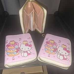 Hello Kitty Pink and White Kids Wallet